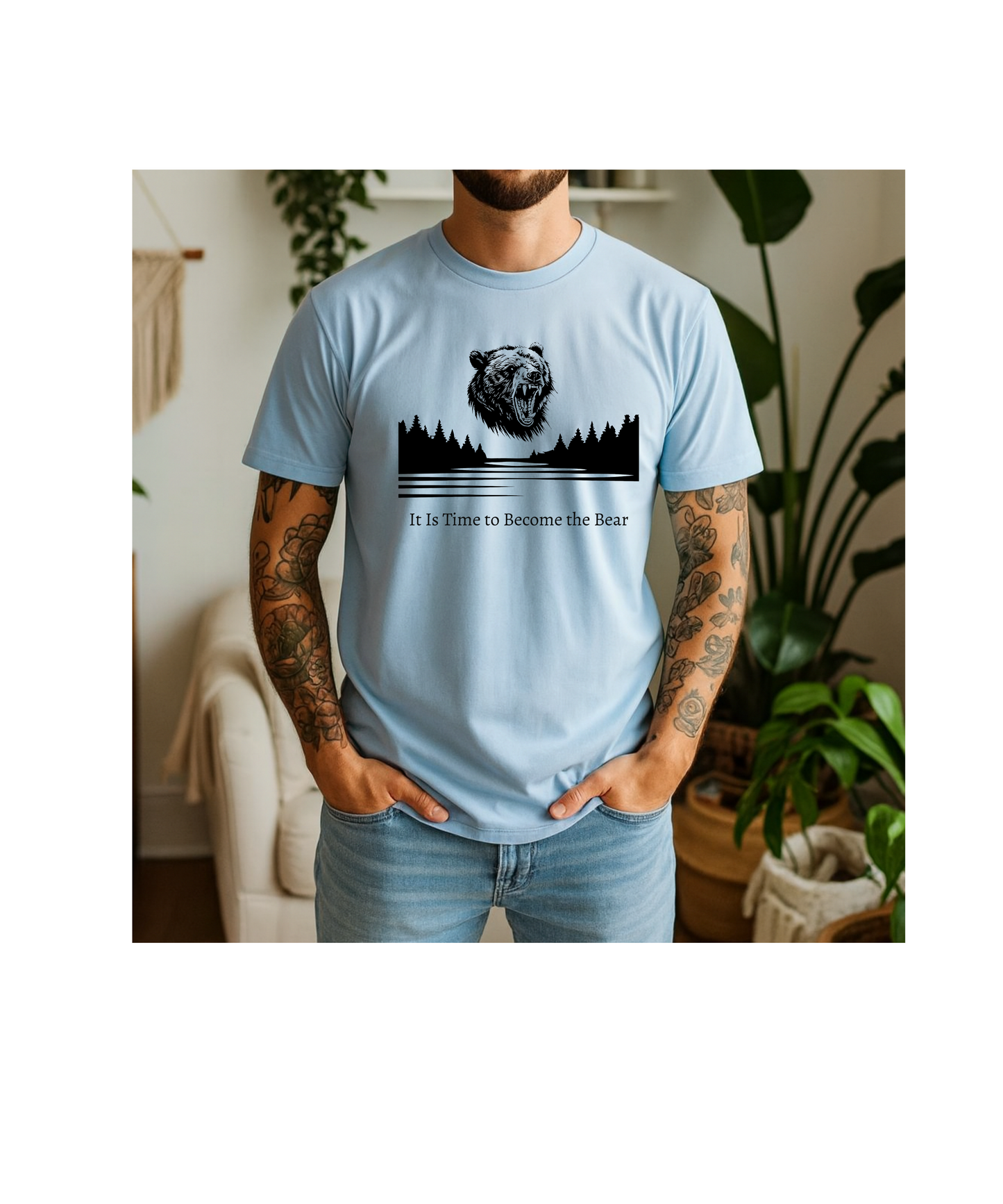 Bear or Man in the Woods Shirt
