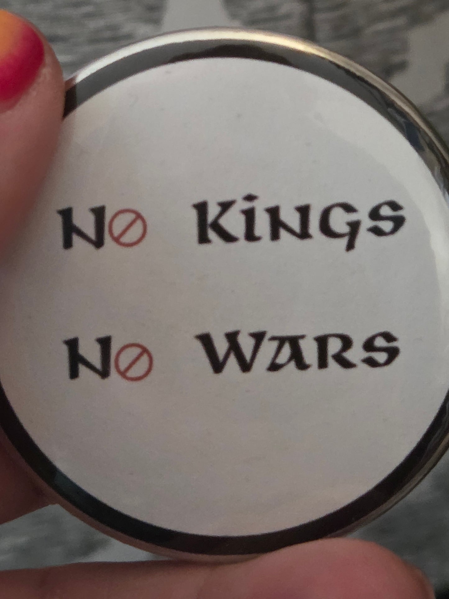 FDT, Minnesota Strong Rebel Loon, No Kings, Pride Button Pins