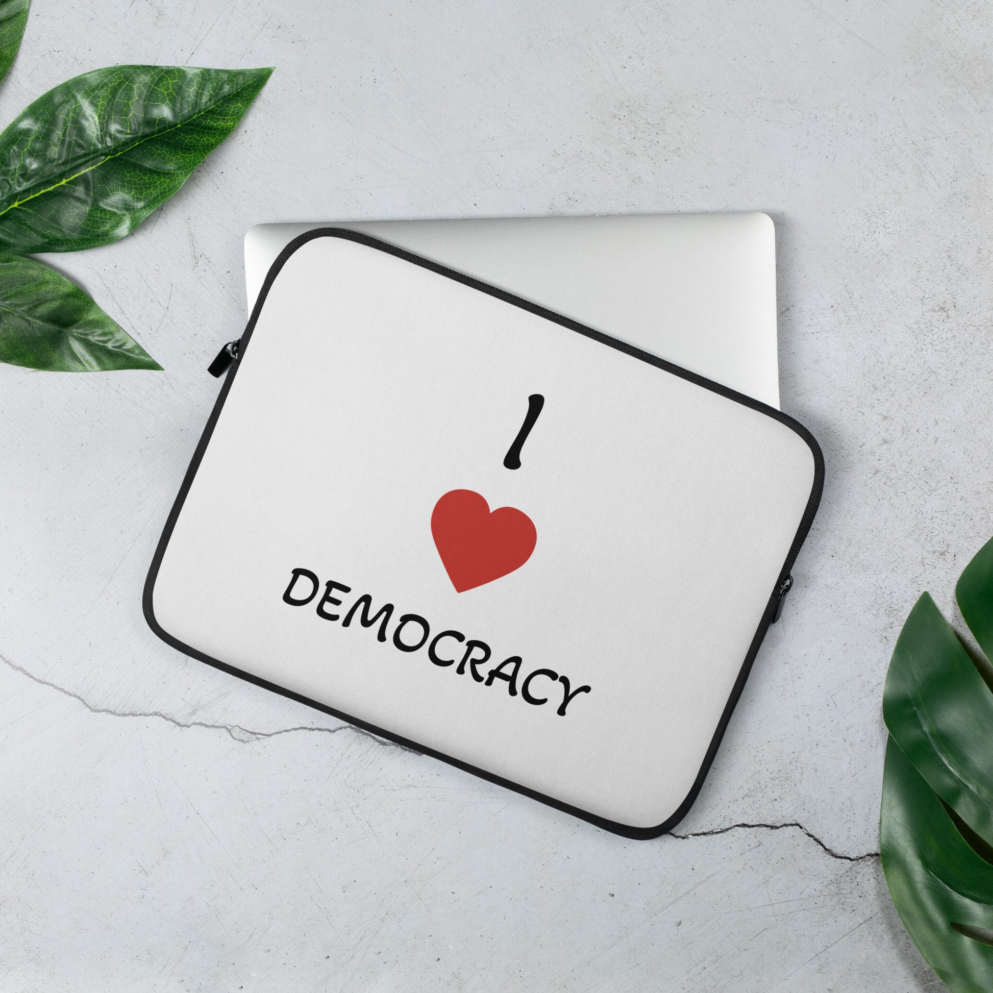 I Love Democracy Laptop Sleeve Cover