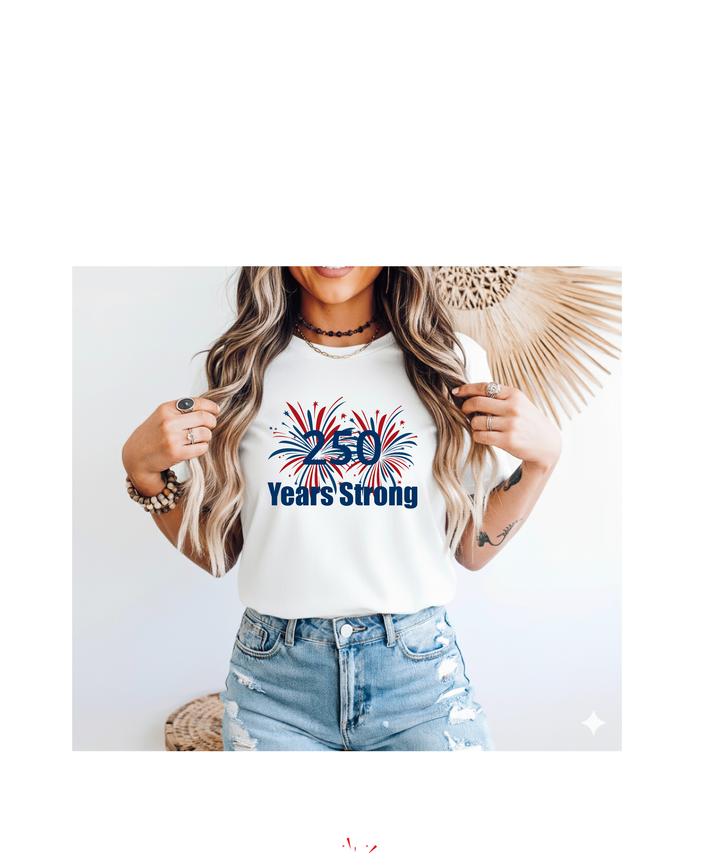 America 250th Fireworks Tshirt