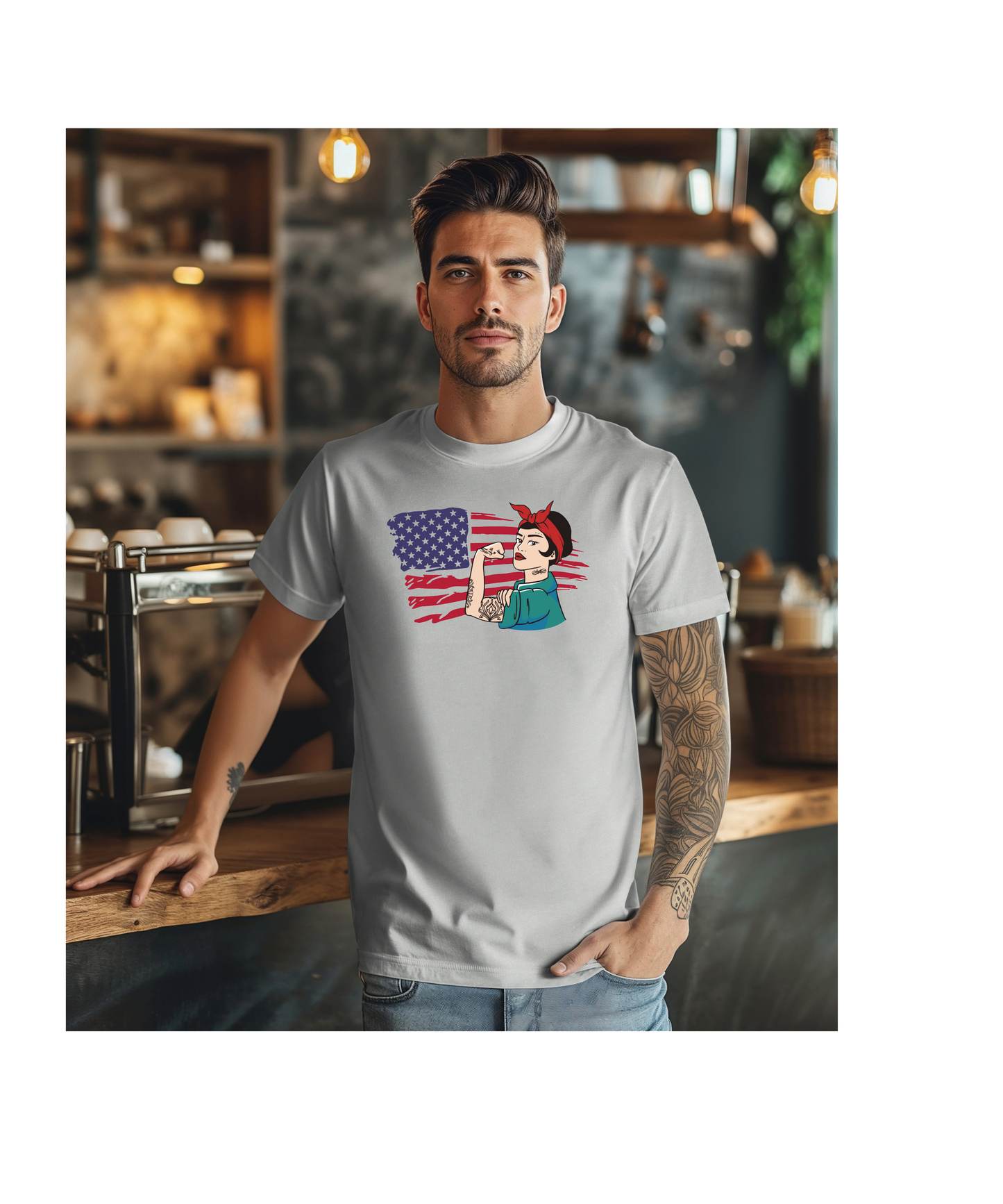 Rosie Riveter, Democracy Defender Shirt