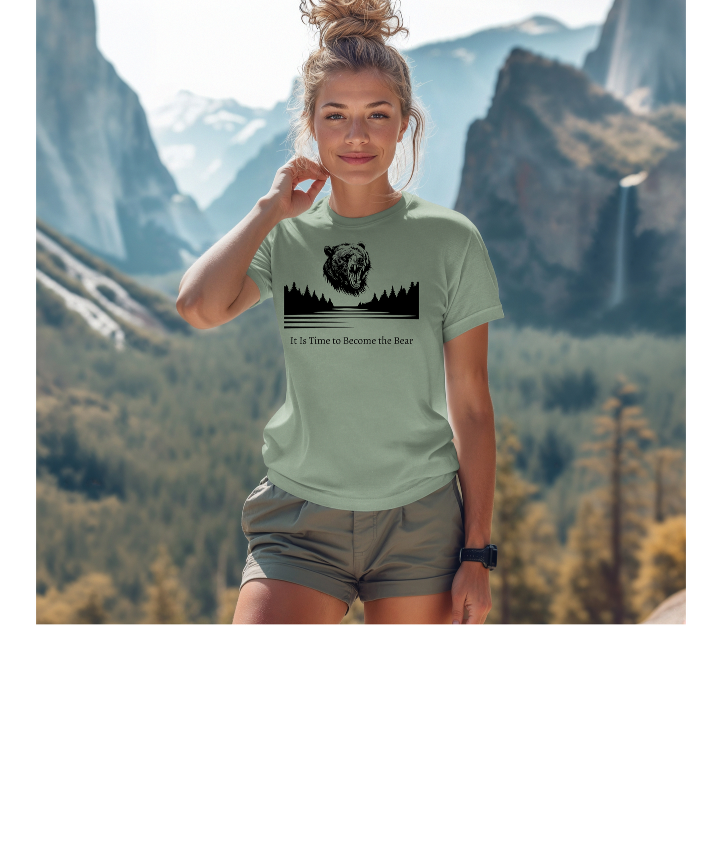 Bear or Man in the Woods Shirt