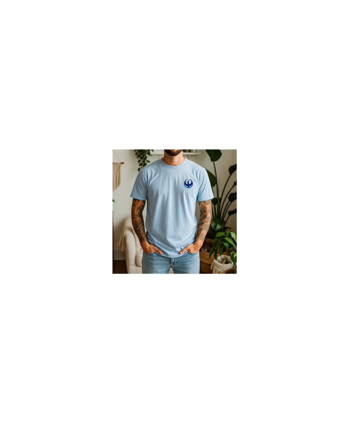 Blue Rebel Loon Shirt