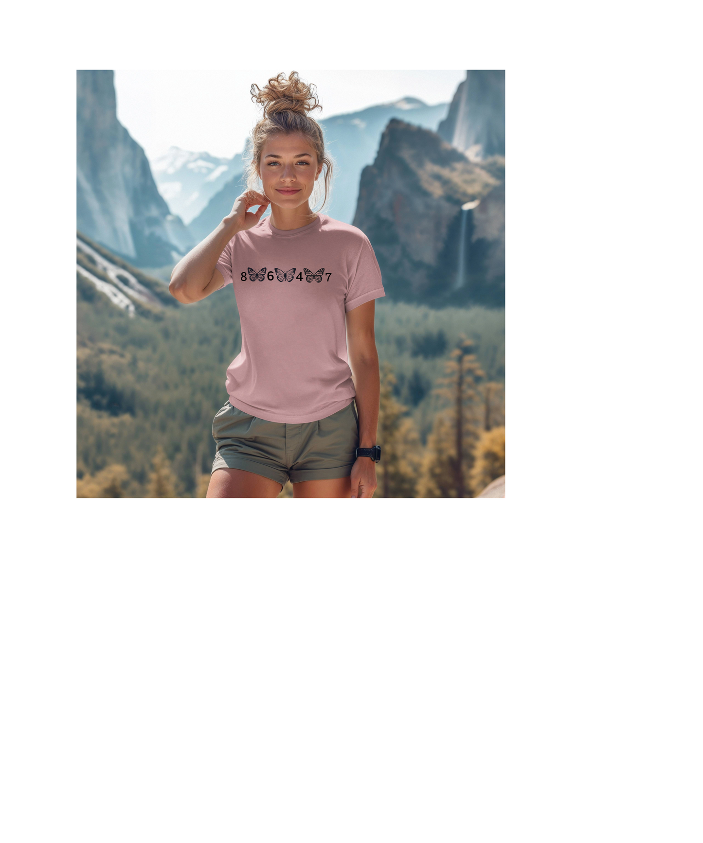 8647 Butterfly Shirt